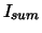 $ I_{sum}$