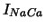 $ I_{NaCa}$